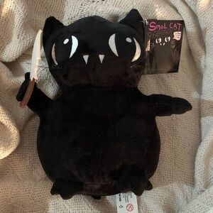 Black Smol Cat Plush Toy